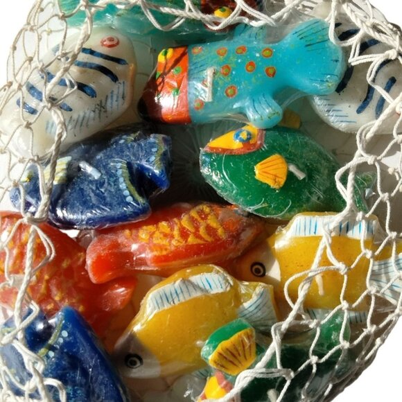 Floating Candles Tropical Fish Shaped Ocean Tropical Beach Pool Party Lot 12 - Picture 6 of 8